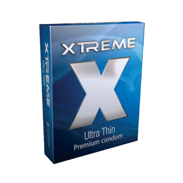 XTREME ULTRA THIN CONDOMS 3 PCS.